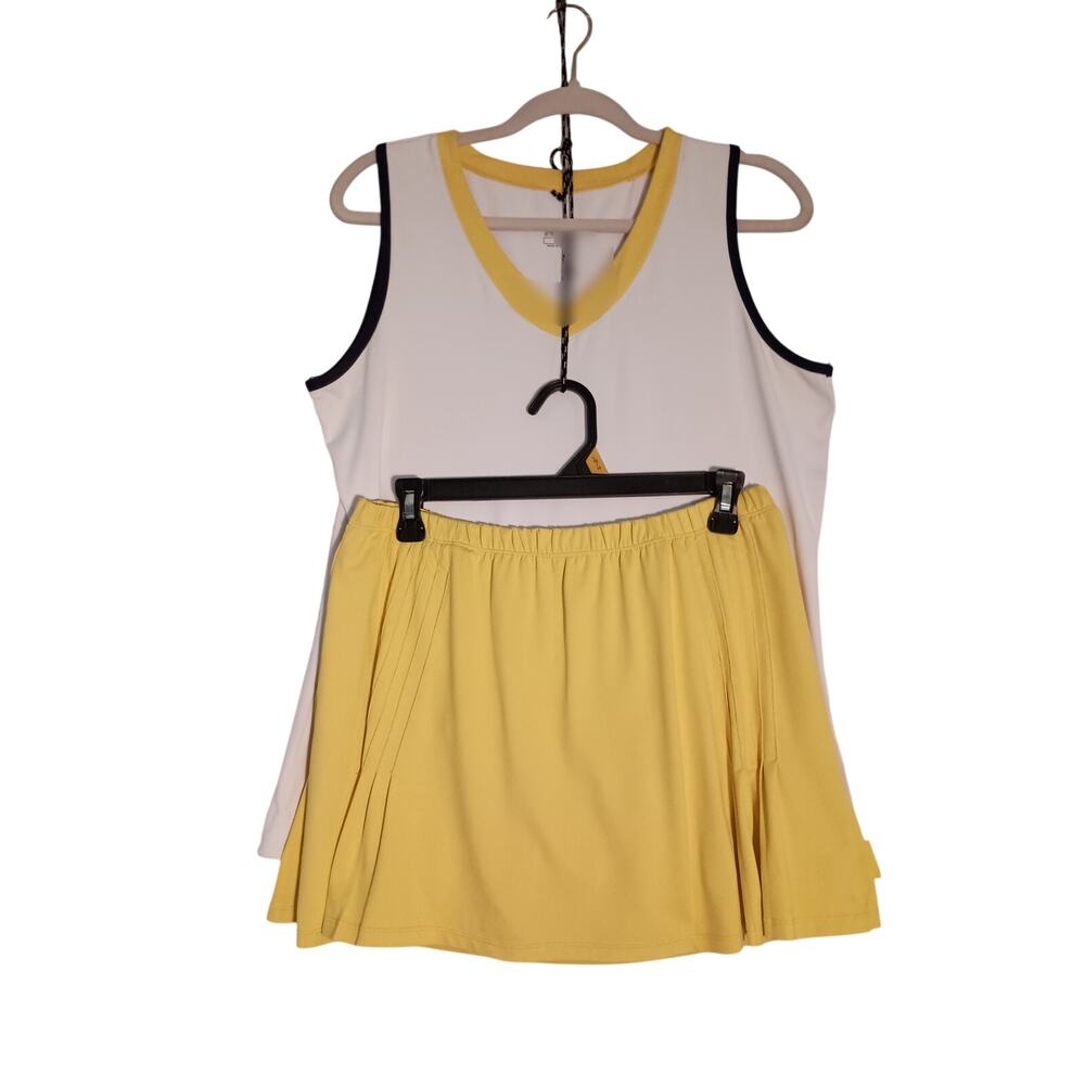 Women's Athletic Outfit by Tail Yellow & Black Pickle, Tennis, Golf Skorts & To